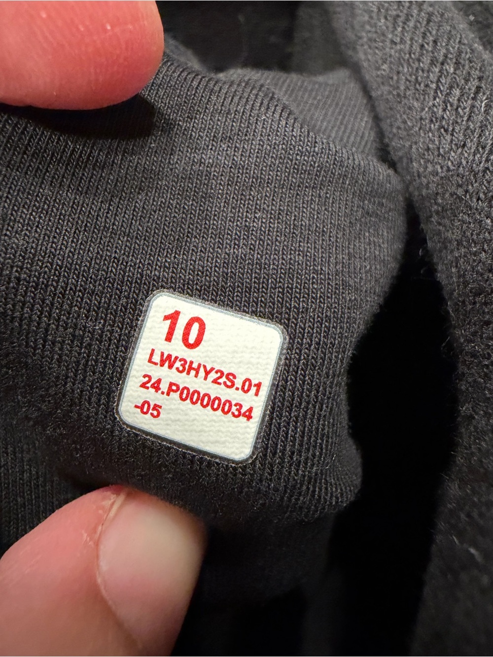 Lululemon team Canada pullover hoodie black size 10 EUC - Picture 5 of 5